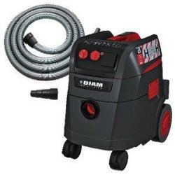 Aspirateur industriel ASPHA-E12 DIAM INDUSTRIES - 1200W 230V - Eau et poussières avec filtre HEPA