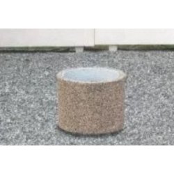 Jardinière ronde Taousert en béton armé - Autostable avec option antigraffiti - Dimensions et transport sur devis
