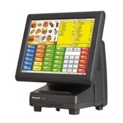 Caisse enregistreuse tactile Panasonic JS-925WS - Écran 15 pouces - Processeur Atom 1,6 GHz - Disque dur 80 Go - Silencieuse