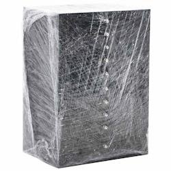 VidaXL Film étirable 2 pcs transparent 17 μm 50 cm x 150 m - plastique polypropylène 4104848