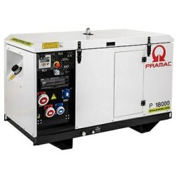 Groupe électrogène diesel triphasé 14,7 kW AVR DE ATS DPP Prise CONN pour AMF/RSS P18000 - PRAMAC - PF183TY4008
