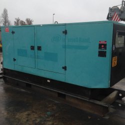 Groupe électrogène industriel 150kVA Ingersoll Rand - Type GE160 - Année 2003 - 0 heures compteur