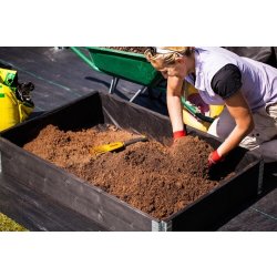 Bioempiloboite 800 x 1200 mm - Bois durable avec armature acier, pliable et modulable
