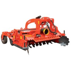 GV 165 à 305 - Fraises et herses rotatives Vigolo - Largeur 1650 à 3050 mm avec transmission par engrenages et 6 lames par flasque
