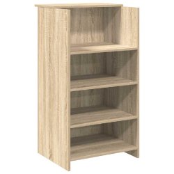 Bureau de réception Chêne Sonoma 55x50x103,5 cm Bois d'ingénierie Modèle Vega Pro - 8721158658548