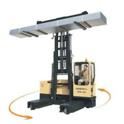Chariot élévateur latéral multidirectionnel série 2400 - robustesse et maniabilité pour charges longues