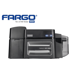 Imprimante à cartes PVC - HID Fargo DTC1500 - Sublimation, Réinscriptible, Recto/Verso, 300 dpi