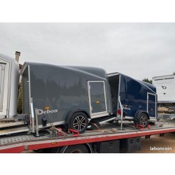 Remorque Fourgon - Cargo bleu - 1300 DEBON