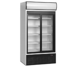 Refroidisseur de présentation FSC - Vitrines réfrigérées 2 ou 3 portes avec caisson lumineux