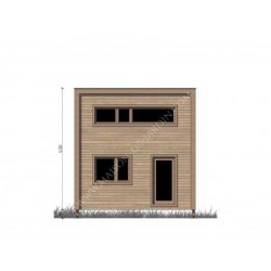 Studio de jardin - maison de jardin avec ossature bois - mezzanine 10 ou 20m² - 37 m² - Bordeaux