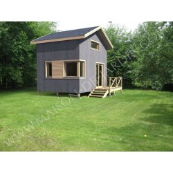 Studio de jardin - maison de jardin avec ossature bois - Nanterre 37 m², habitable toute l'année