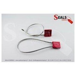Scellés haute sécurité LOCKSEALS 3,5 - câble acier galvanisé tressé - normes ISO PAS 17712 :2013