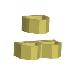 Betojard ® hauteur maximum : 1,70 m element betojard