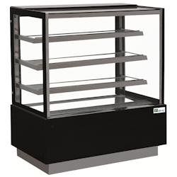 A.C.L - Vitrine pâtissière 650 L - Vitrage droit 3 étagères - L. 1500 mm - verre 3701647303840