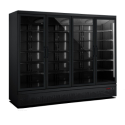 Vitrine froid positif 4 portes libre service Seda ALTA005