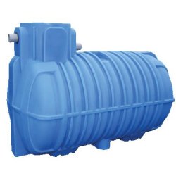 Cuve monobloc à enterrer en polyéthylène - 3000L - récupération eaux pluviales