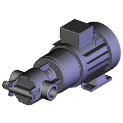 Groupes motopompes MP 10 - MP 25 - Débit max 2300 L/heure - Pression max 20 bar - By-pass