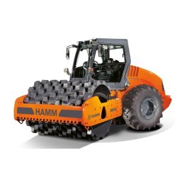3414 HT P H180 compacteur monocylindre - Hamm - cylindre à pieds dameurs - poids 14 340 kg