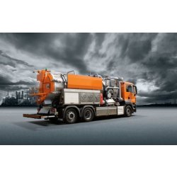Koks Ecovac - Hydrocureur - Koks - Poids à vide 15,5 tonnes env., en fonction du châssis - Aspiration et transport de matières dangereuses