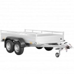 Remorque utilitaire McALU PRO FW2700 - 305x153x45 cm - 2 essieux - 2700 kg - logement rampes