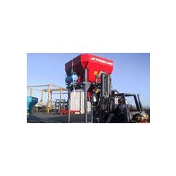 Ensacheuse mobile ESX 5000 - Station fixe et mobile avec trémie peseuse et système d'évacuation de 4 à 6 mètres