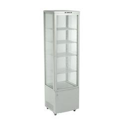 METRO Professional Vitrine réfrigérée GGC3270, plastique/verre, 52x48.5x189.5cm, 270L, refroidissement par ventilateur, 4 étagères réglables, bl