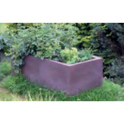 Plate-bande surélevée TERRA - système de potagers hanit® - 190x90x80 cm, résistant aux intempéries
