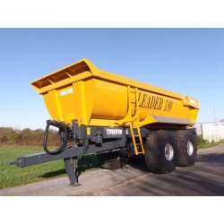 Remorque TP Leader 180 - Thievin - Benne agricole compacte pour produits à forte densité