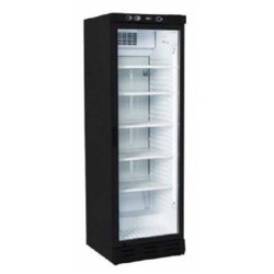 T401zw - vitrine réfrigérée positive noire 1 porte vitrée - l600 x p621  x h1890 mm - 380 litres