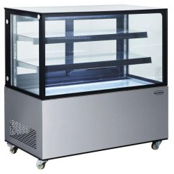 Vitrine réfrigérée 4 faces vitrées 370L 7487.0020 Combisteel