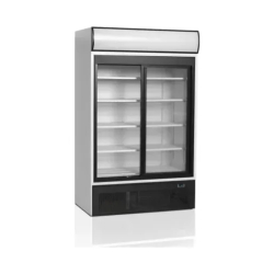 Vitrine réfrigérée positif 2 portes coulissantes Tefcold FSC1200S