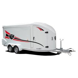 Centaure 4400 - Remorque fourgon - Vans Bardot - 850 kg - Polyester moulé - Châssis galvanisé - 2 essieux 1500 kg