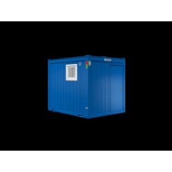 Conteneur sanitaire et WC 10' pour les chantiers, les manifestations et bien plus encore - Containex