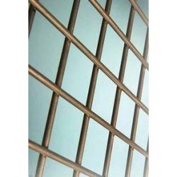 Grillage ondulé en fil tressés - rouleaux ou panneaux - grande stabilité et effet décoratif