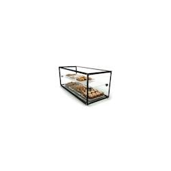 Vitrine Neutre Expo Plano - 920 mm - Moyenne - 2 Niveaux - LED - Sayl - 0605848097771
