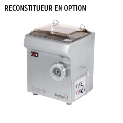Hachoir à viande réfrigéré Dadaux Zircon - système double coupe Unger 82 - capacité 5L - débit 300 kg/h
