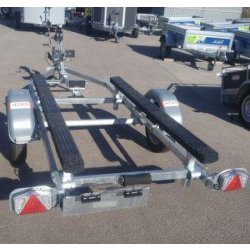 Remorque pour bateau GALAXY G380PT18 - PTAC 500 kg - CU 350 kg - R13 - Bass Boat