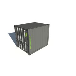 Conteneur maritime DRY de 10 pieds - Étanche et Sécurisé - Volume optimisé