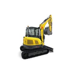 Pelle sur chenilles Wacker Neuson EZ50 - 32.5 kW - profondeur de fouille max 3 667 mm - poids 4.847 à 5.855 kg