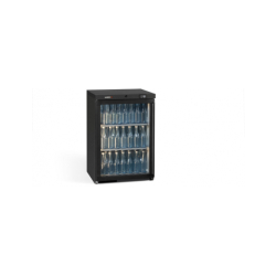 Vitrine de présentation GAMKO 1 porte vitrée - Référence LG3/150RG - 140L, éclairage LED, thermostat digital +2°C à +18°C