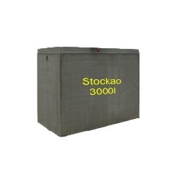 Citerne béton Stockao 3000 L pour récupération d'eau de pluie - compacte et robuste