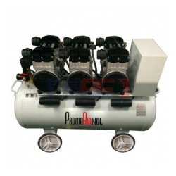 Compresseur insonorisé 140 litres - 84 dBA - Technologie sans huile - 600 L/min - 8 bars