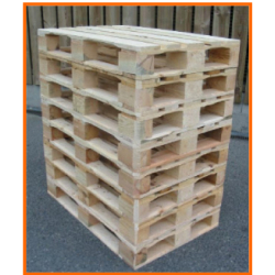 Palettes 4 entrées - 5 semelles en bois multirotation - fabrication sur mesure jusqu'à 7,5 m