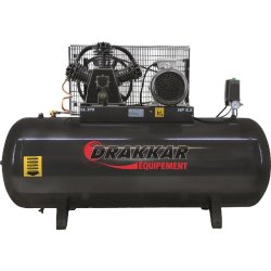 DRAKKAR EQUIPEMENT - Compresseur fixe à pistons entraînement par courroies - Cuve 500L - 10 CV - 10 bar - 11239