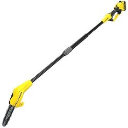 Stanley Fatmax SFMCPS620M1-QW - Ébrancheur V20 avec batterie 4,0 Ah et chargeur, tige réglable jusqu'à 3m