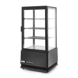 Vitrine de table, 78 litres - noir - 233658