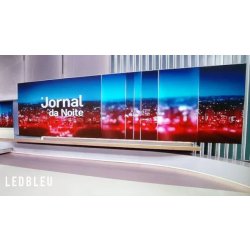 Grand écran intérieur à dalle mini LED COB pour plateau studio TV et studio virtuel