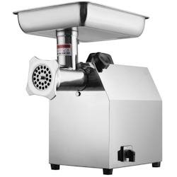 Romux® Hachoir à Viande Électrique Professionnel Ø 32" en Acier Inoxydable 31x60 cm | Production 250 kg/h – 1500 W - 8436604196603