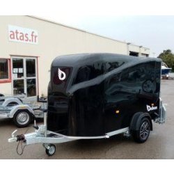 Fourgon cargo II noir 300x155x170 - 1300 kg - porte latérale - jantes alu