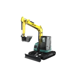 Mini-pelle - AMX 95 DDP - Ammann - 73 CV, Profondeur de fouille exceptionnelle, Yanmar Turbo Stage V